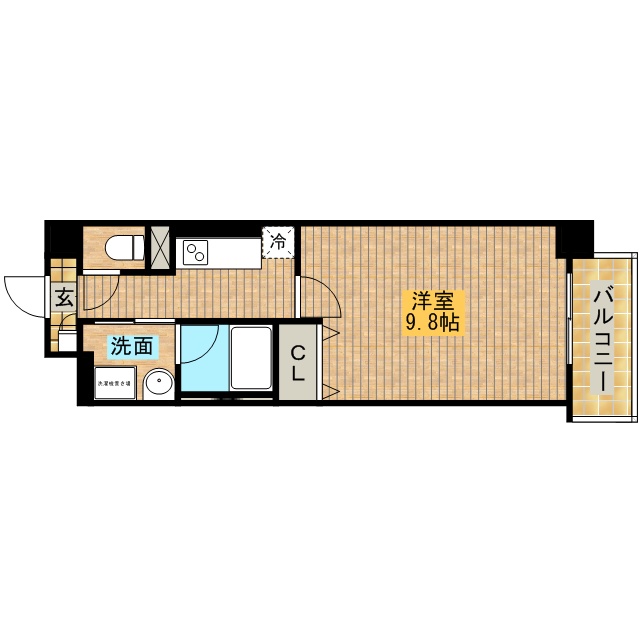 堺市北区北長尾町(JR阪和線堺市駅)のマンション間取 堺市北区北長尾町(JR阪和線堺市駅)のマンション間取