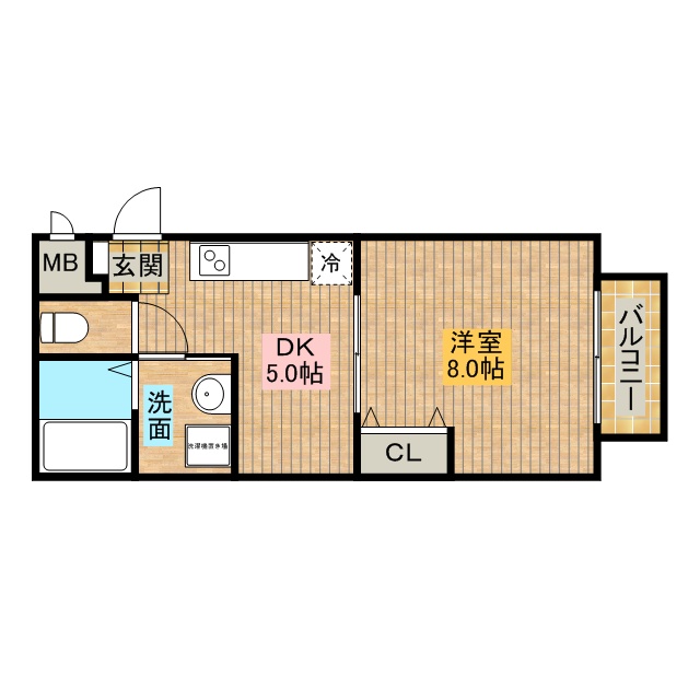 堺市北区黒土町(大阪メトロ御堂筋線なかもず駅)のアパート間取 堺市北区黒土町(大阪メトロ御堂筋線なかもず駅)のアパート間取