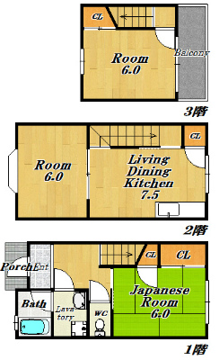 大阪市西淀川区佃の賃貸