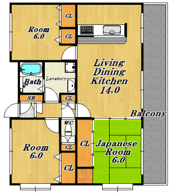 大阪市淀川区三津屋中の賃貸