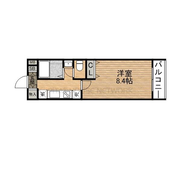 大阪市東成区東小橋の賃貸