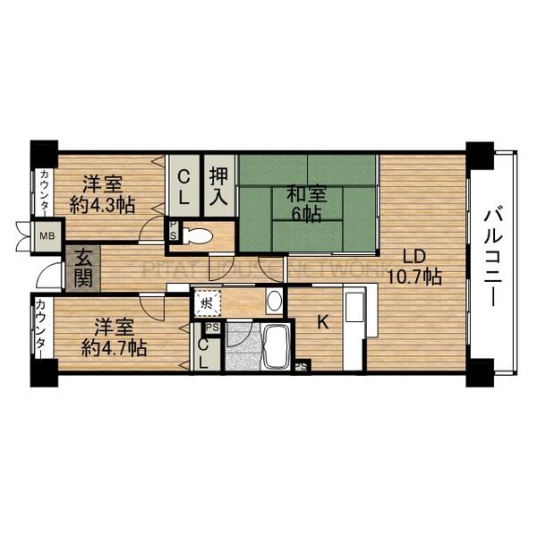 大阪市中央区上本町西の賃貸