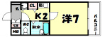 大阪市北区大淀南の賃貸