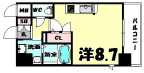 大阪市中央区東高麗橋の賃貸