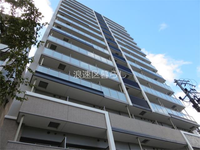 大阪市浪速区大国(JR大阪環状線今宮駅)の分譲賃貸マンション外観 大阪市浪速区大国(JR大阪環状線今宮駅)の分譲賃貸マンション外観