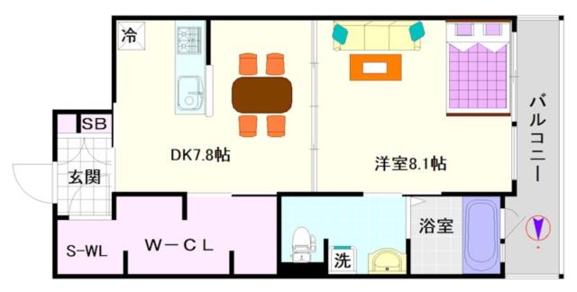 大阪市浪速区日本橋(大阪メトロ堺筋線恵美須町駅)のマンション間取 大阪市浪速区日本橋(大阪メトロ堺筋線恵美須町駅)のマンション間取