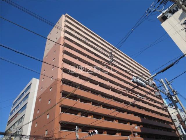 大阪市浪速区元町(大阪メトロ四つ橋線なんば駅)のマンション外観 大阪市浪速区元町(大阪メトロ四つ橋線なんば駅)のマンション外観