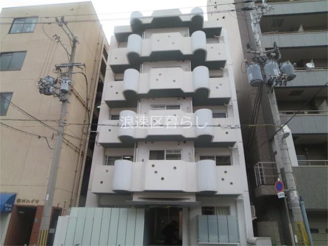 大阪市浪速区稲荷(阪神なんば線桜川駅)のマンション外観 大阪市浪速区稲荷(阪神なんば線桜川駅)のマンション外観