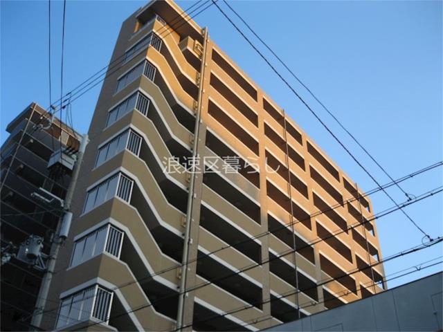 大阪市浪速区敷津西(大阪メトロ御堂筋線大国町駅)のマンション外観 大阪市浪速区敷津西(大阪メトロ御堂筋線大国町駅)のマンション外観