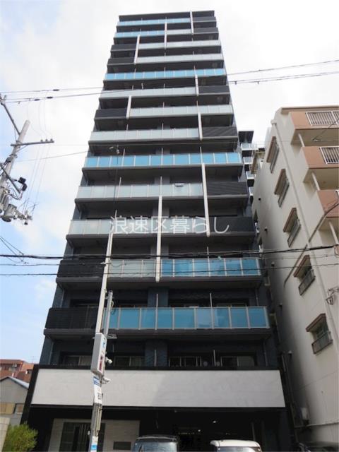 大阪市浪速区敷津西(JR大阪環状線芦原橋駅)の分譲賃貸マンション外観 大阪市浪速区敷津西(JR大阪環状線芦原橋駅)の分譲賃貸マンション外観