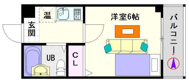大阪市浪速区恵美須西(大阪メトロ堺筋線恵美須町駅)のマンション間取 大阪市浪速区恵美須西(大阪メトロ堺筋線恵美須町駅)のマンション間取