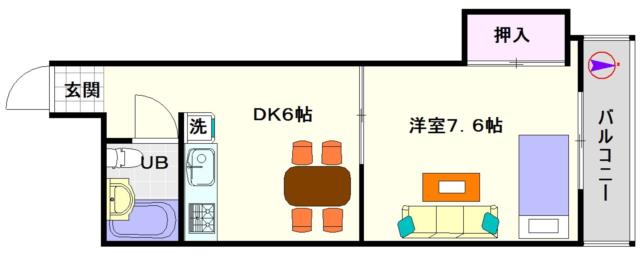 大阪市浪速区桜川(阪神なんば線桜川駅)のマンション間取 大阪市浪速区桜川(阪神なんば線桜川駅)のマンション間取