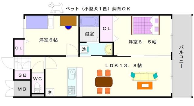 大阪市浪速区塩草(JR大阪環状線芦原橋駅)のマンション間取 大阪市浪速区塩草(JR大阪環状線芦原橋駅)のマンション間取